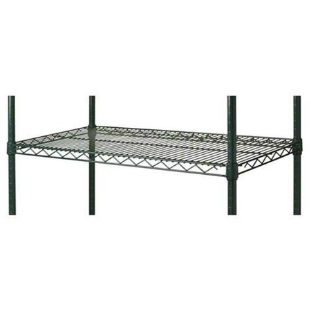 Focus Foodservice Focus Foodservice FF3648GN 36 in. x 48 in. green epoxy coated wire shelf FF3648GN